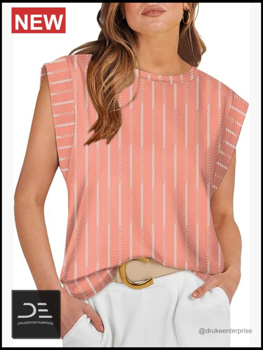 Cap Sleeve Tops for Women Summer Basic Tee Business Casual Tank Loose Fit